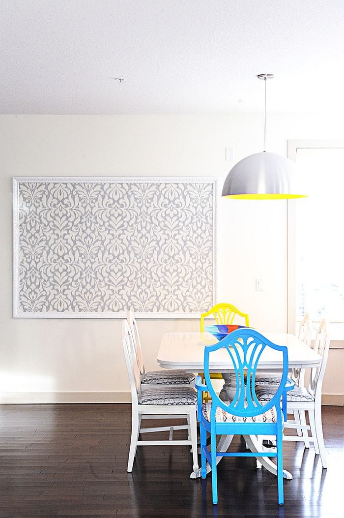 Turn the wallpaper into a work of art [Design Collage Interiors]