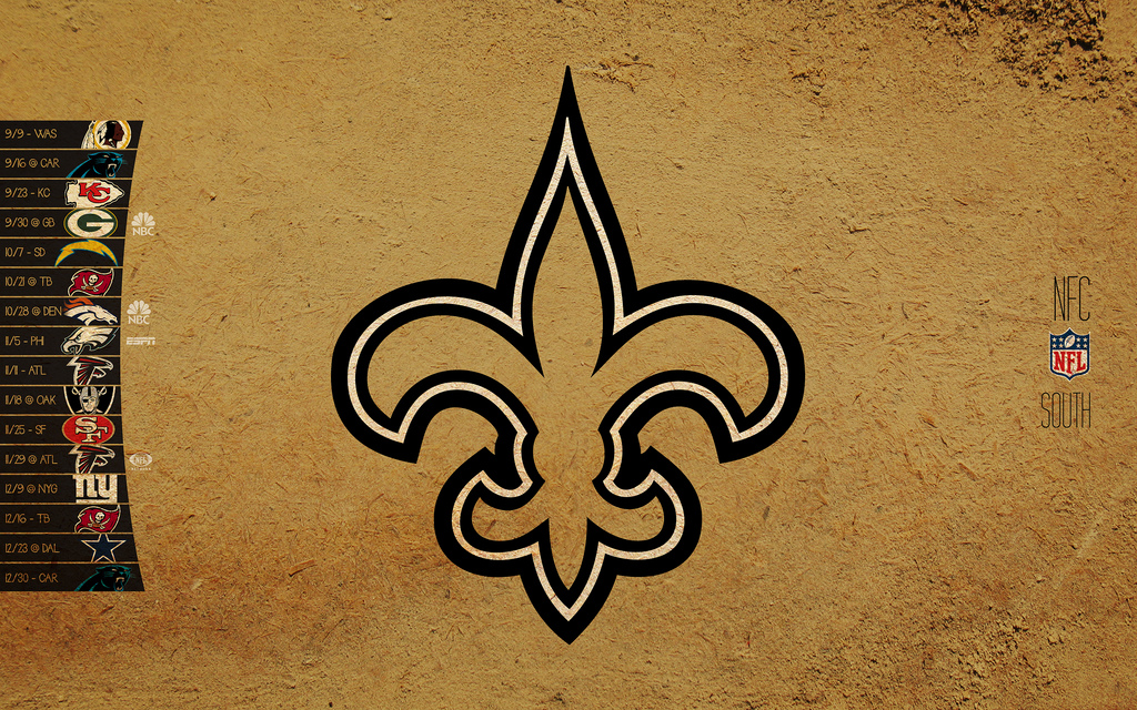 New Orleans Saints Schedule Wallpaper A Photo On Iver