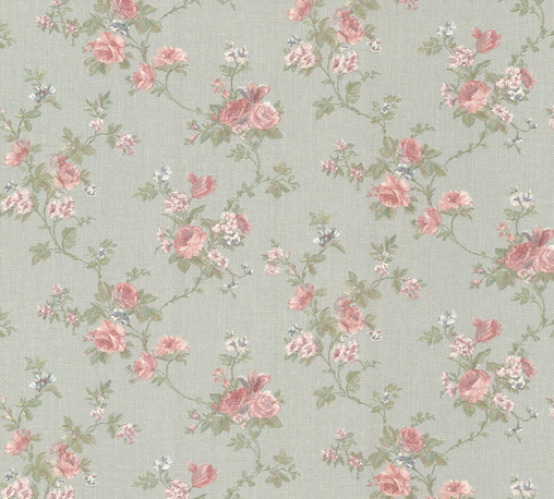 Room Or A Of One S Own This Lovely French Floral Wallpaper