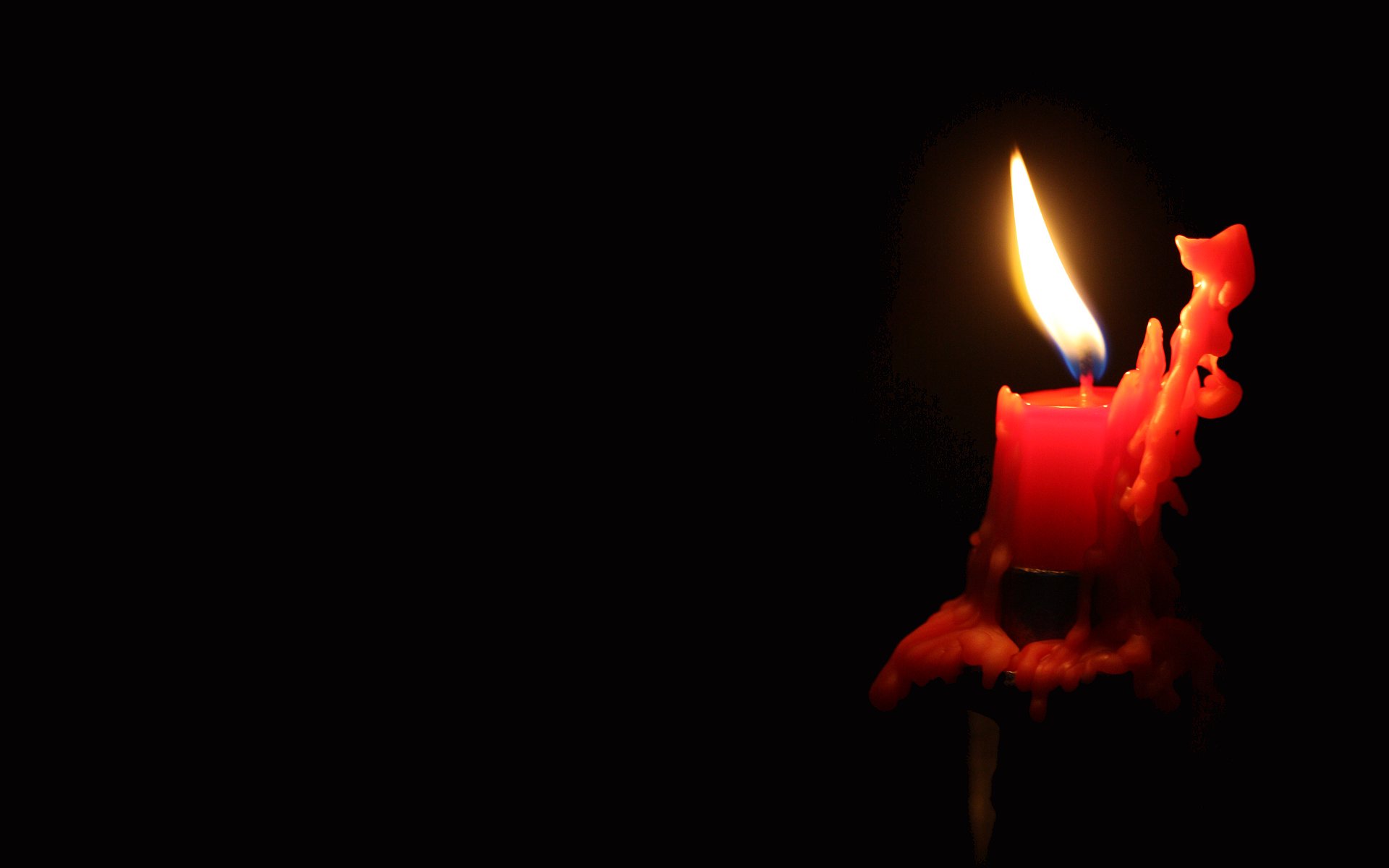 Candles In The Dark HD Wallpaper 3d Abstract