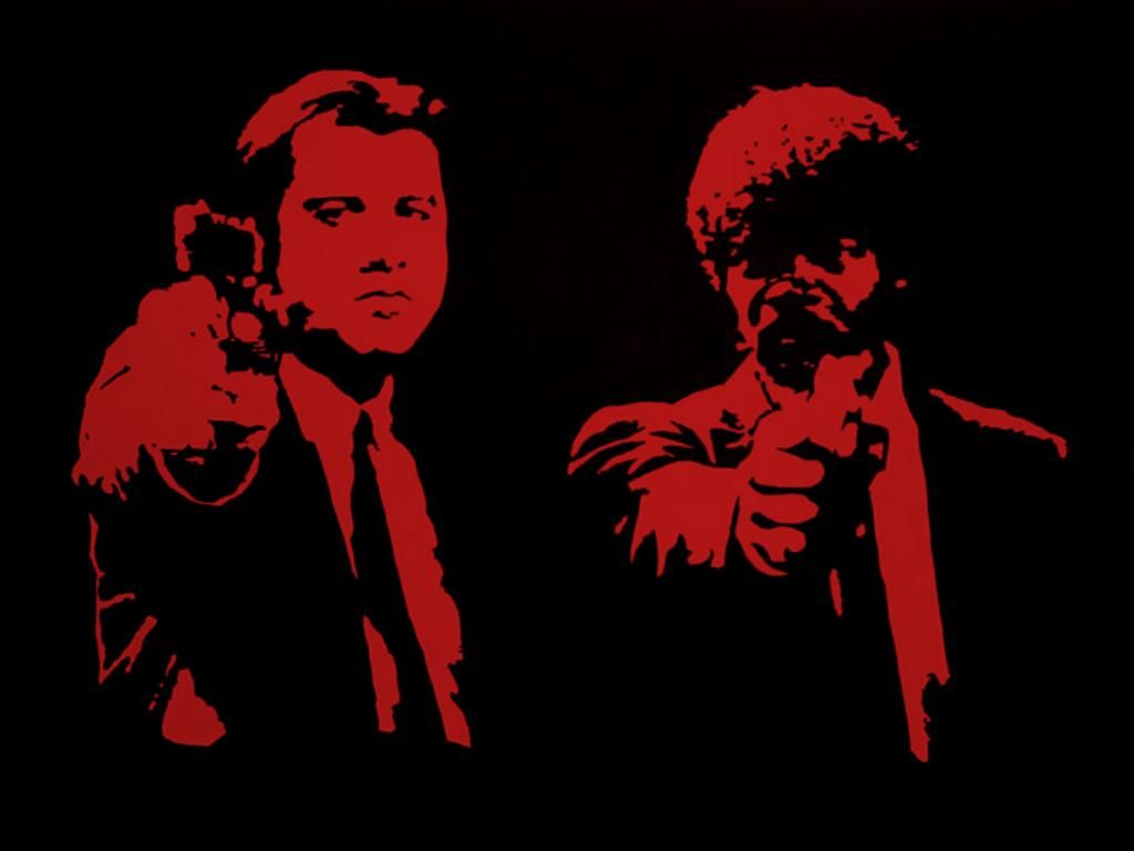 HD Wallpaper Pulp Fiction Samuel L Jackson John Travolta