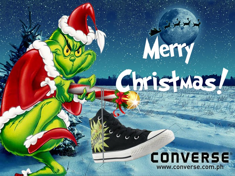 Day With Converse Chuck Taylor The Grinch Standard Widescreen