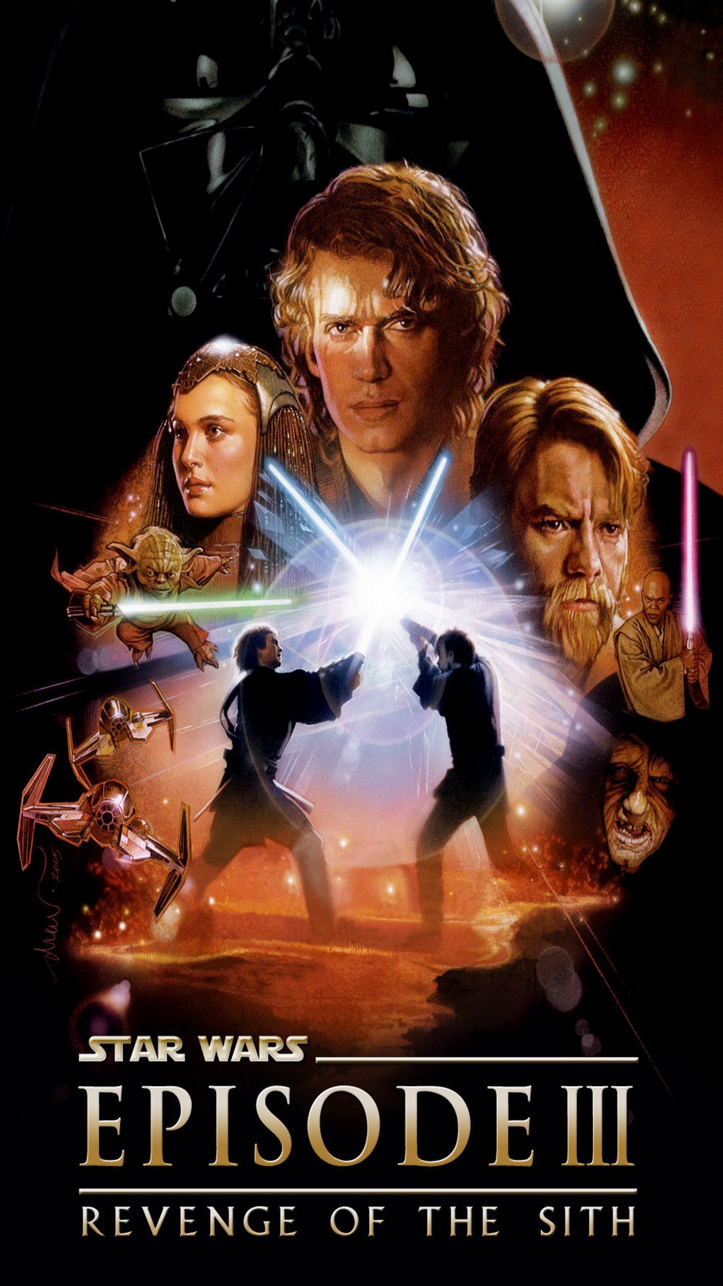 Star Wars Episode III Revenge of the Sith Galaxy Note 4 Wallpaper