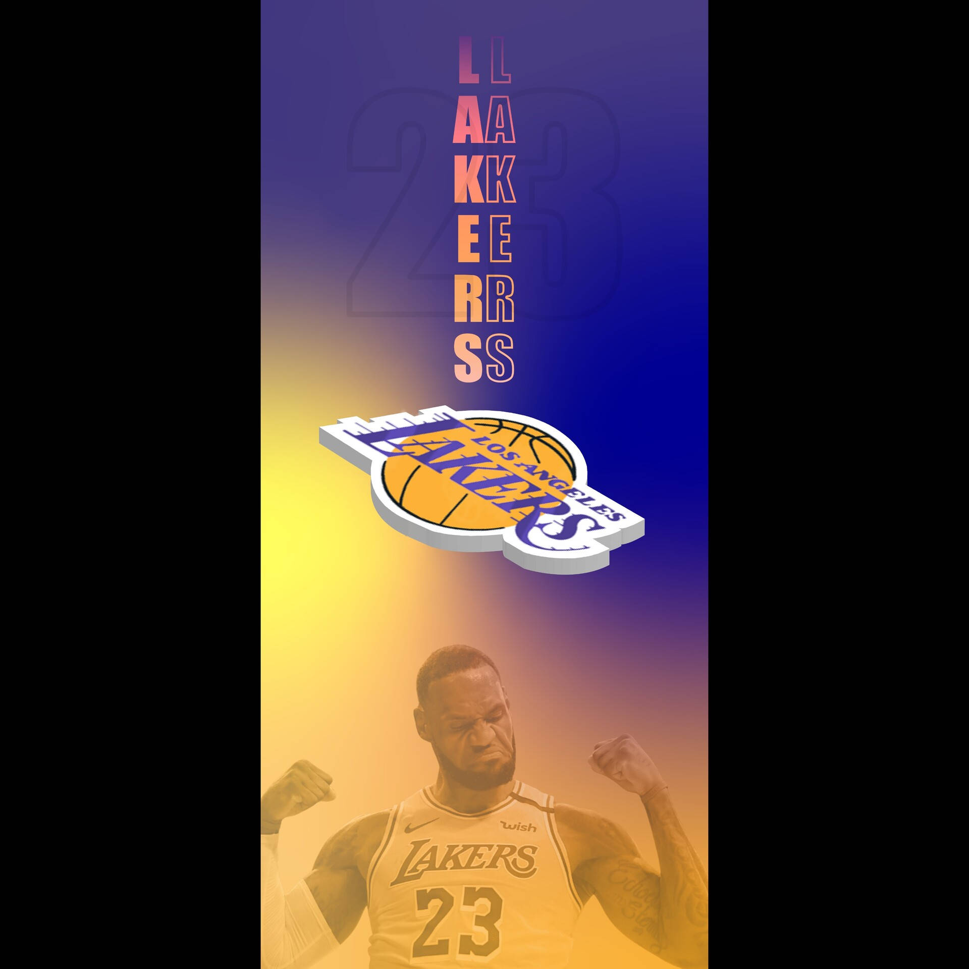 Lakers iPhone Wallpaper