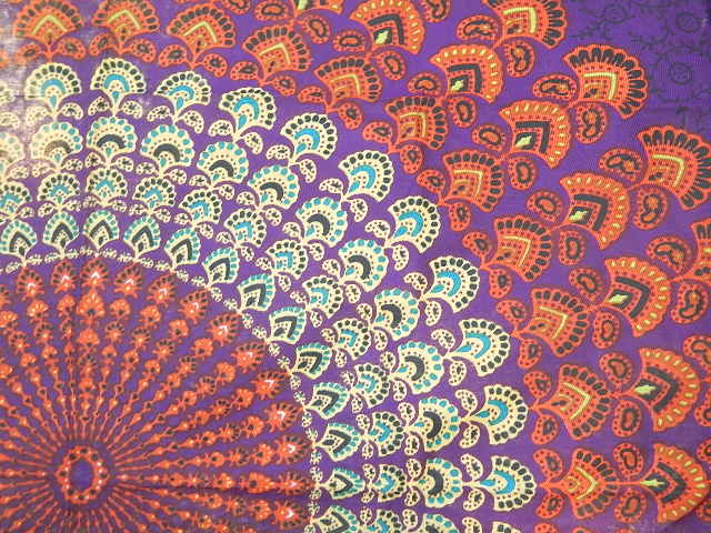 Bohemian Mandala Tapestry Purple