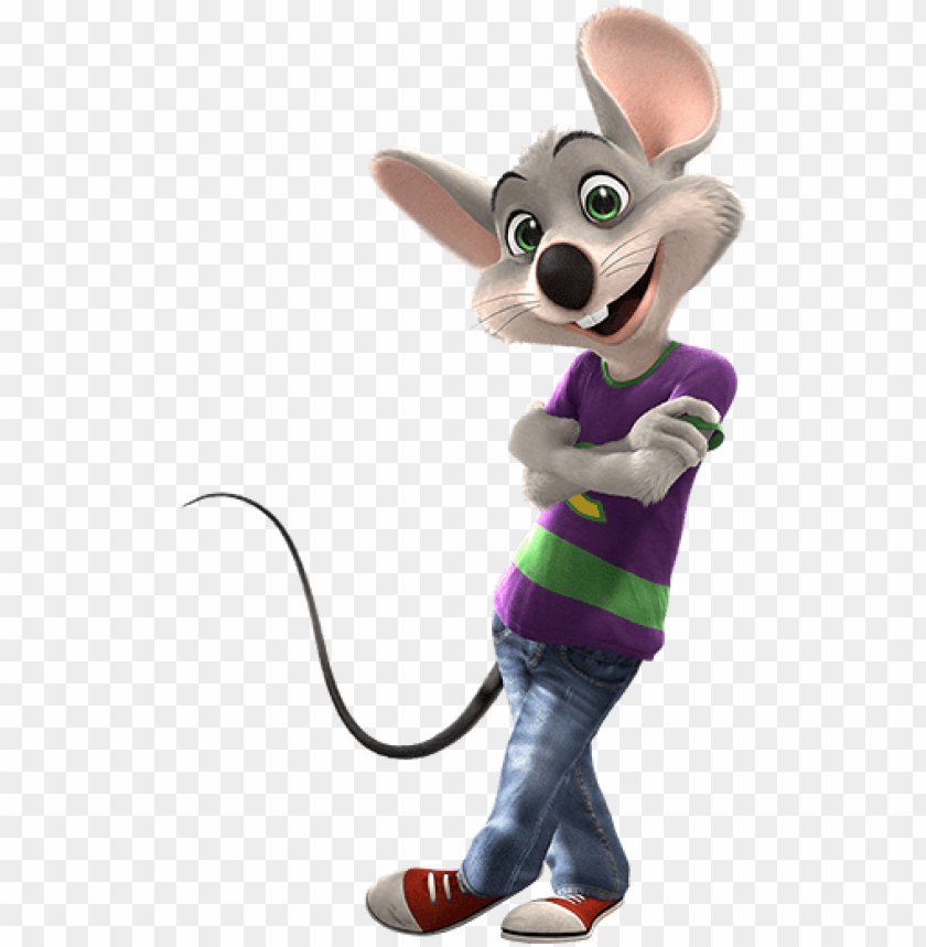 Chuck Leaning E Cheese Png Image With Transparent