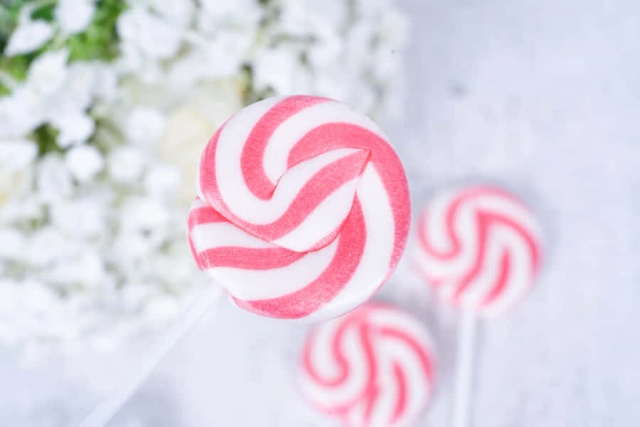 Pink Candy Wallpaper