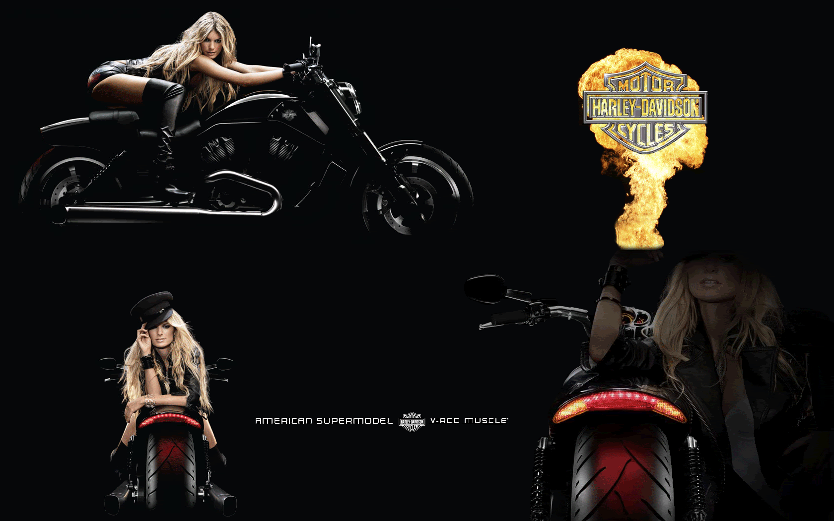 Marissa Miller Vrod Harley Davidson Wallpaper Background Theme