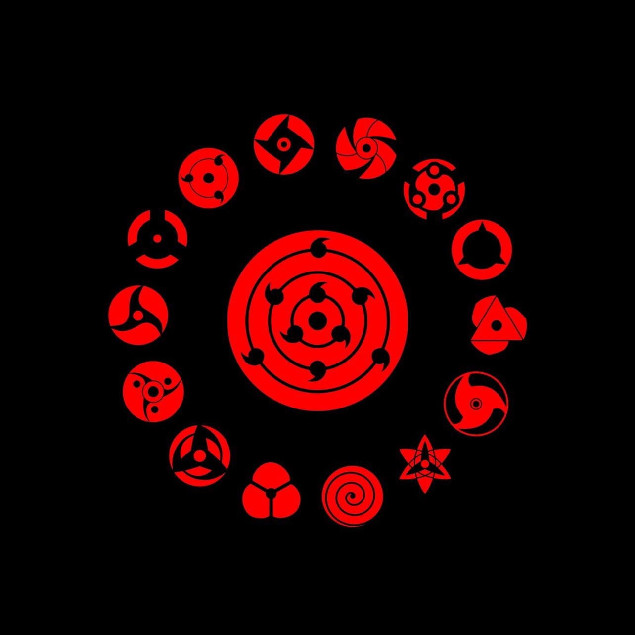Itachi Mangekyou Sharingan Wallpaper