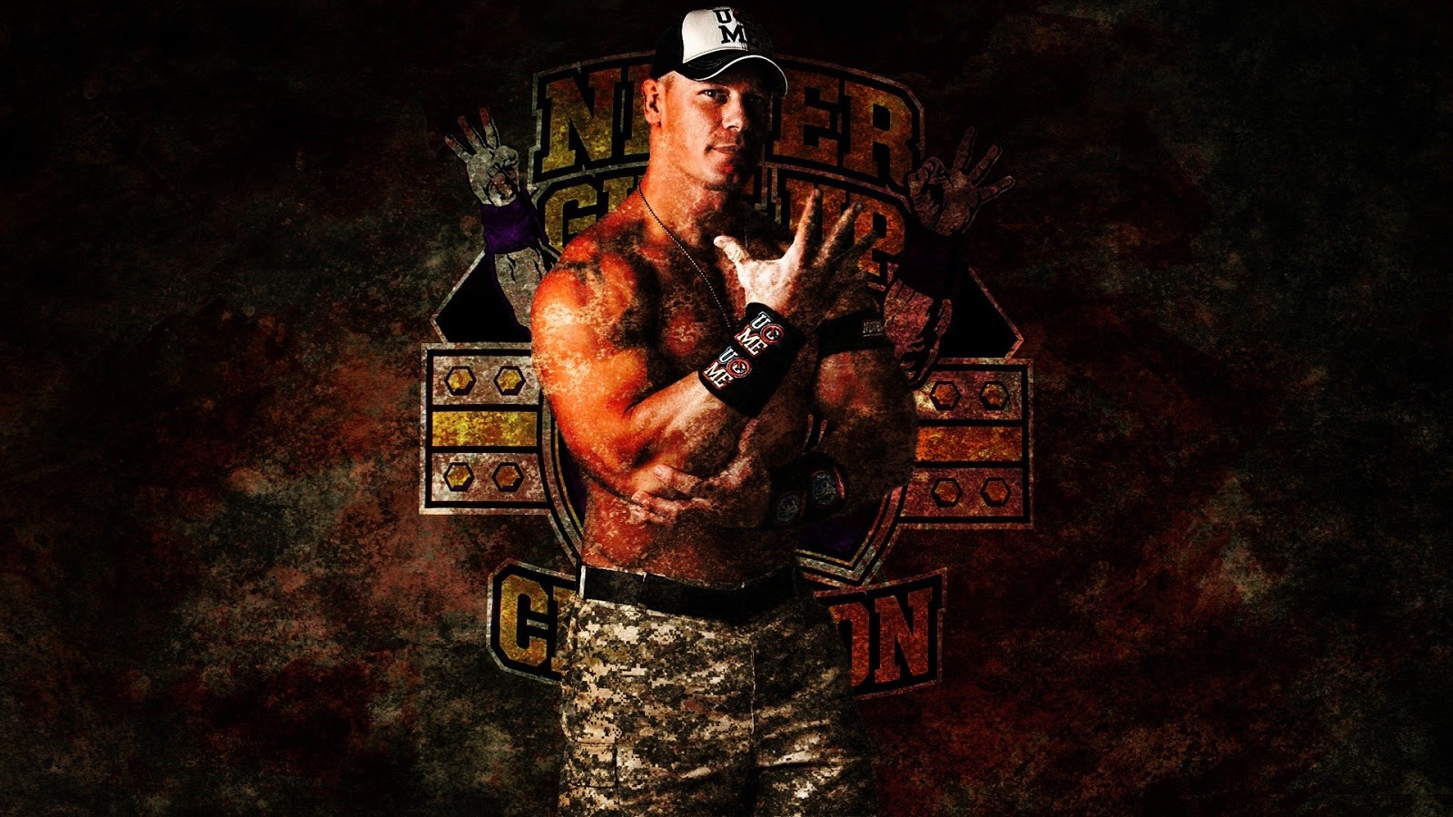 John Cena Logo HD Wallpaper