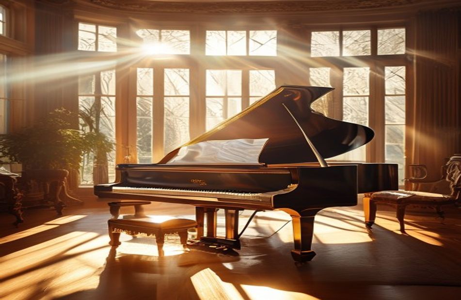 Grand Piano Wallpaper