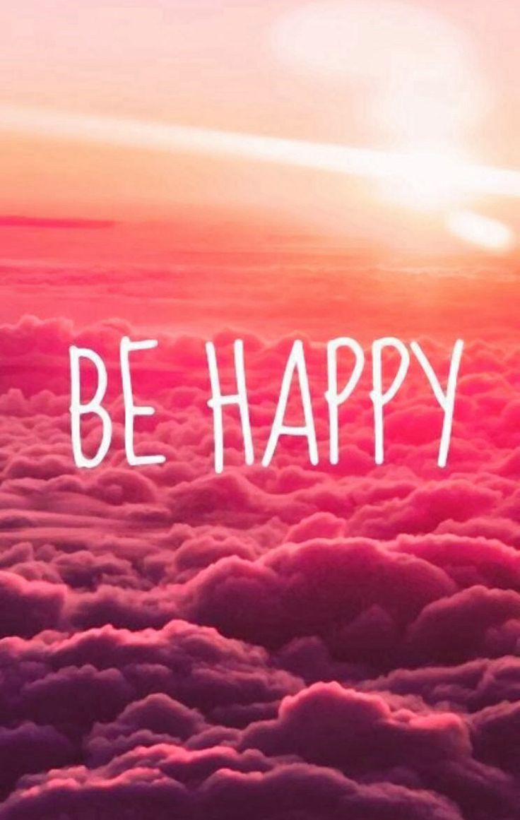 Be Happy iPhone Wallpaper Background