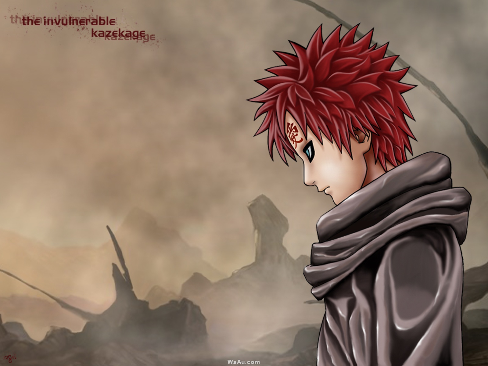 Gaara Wallpaper 3d