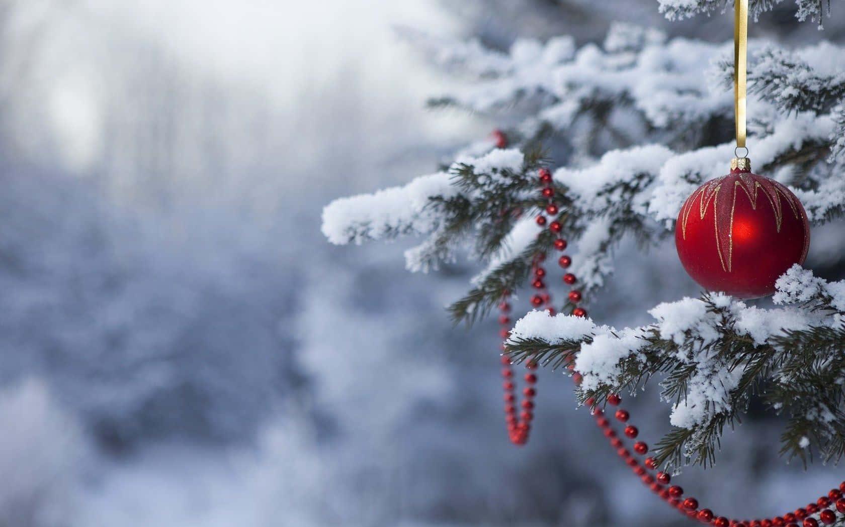 Christmas Snow Wallpaper
