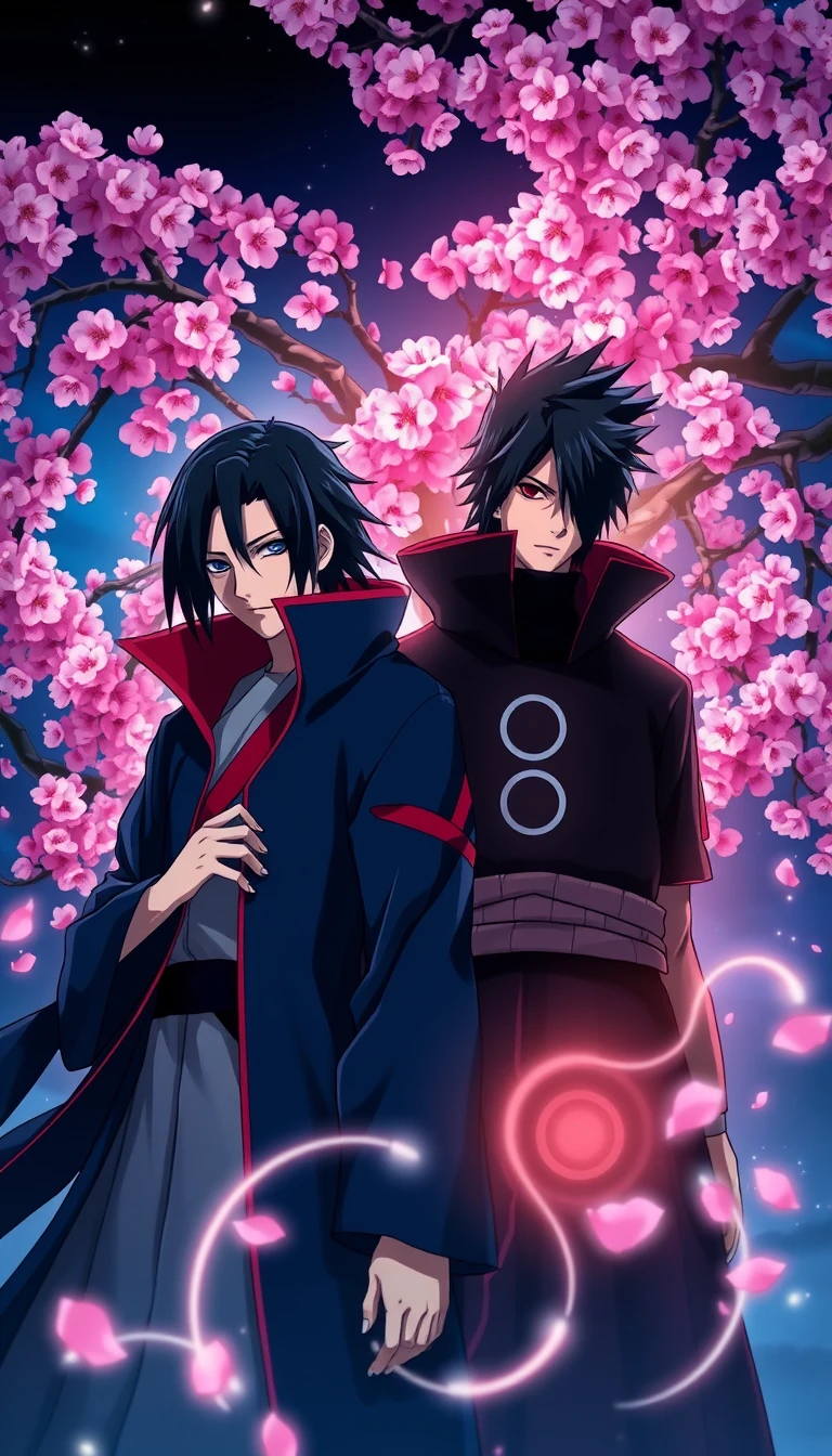 Itachi Sasuke Phone Wallpaper