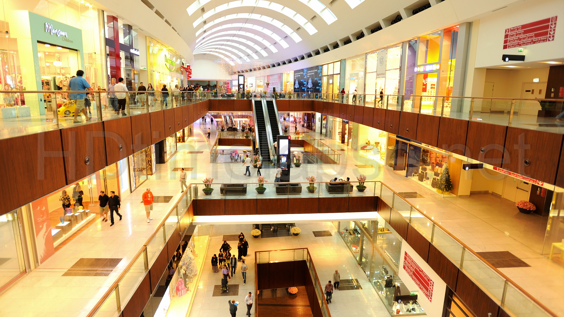 The Dubai Shopping Mall Wallpaper Travel HD
