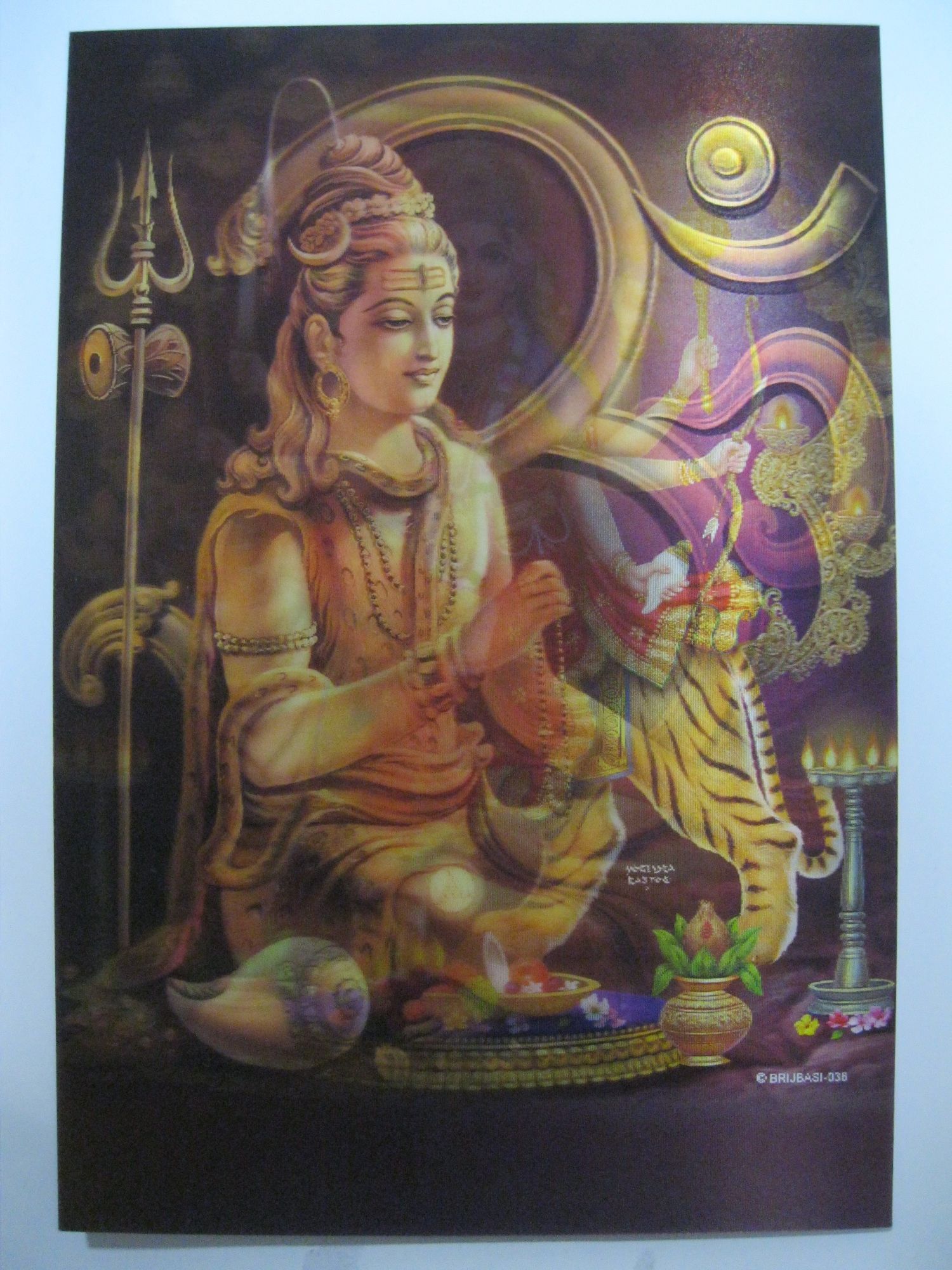 3d Image Of Lord Shiva Desktop Background