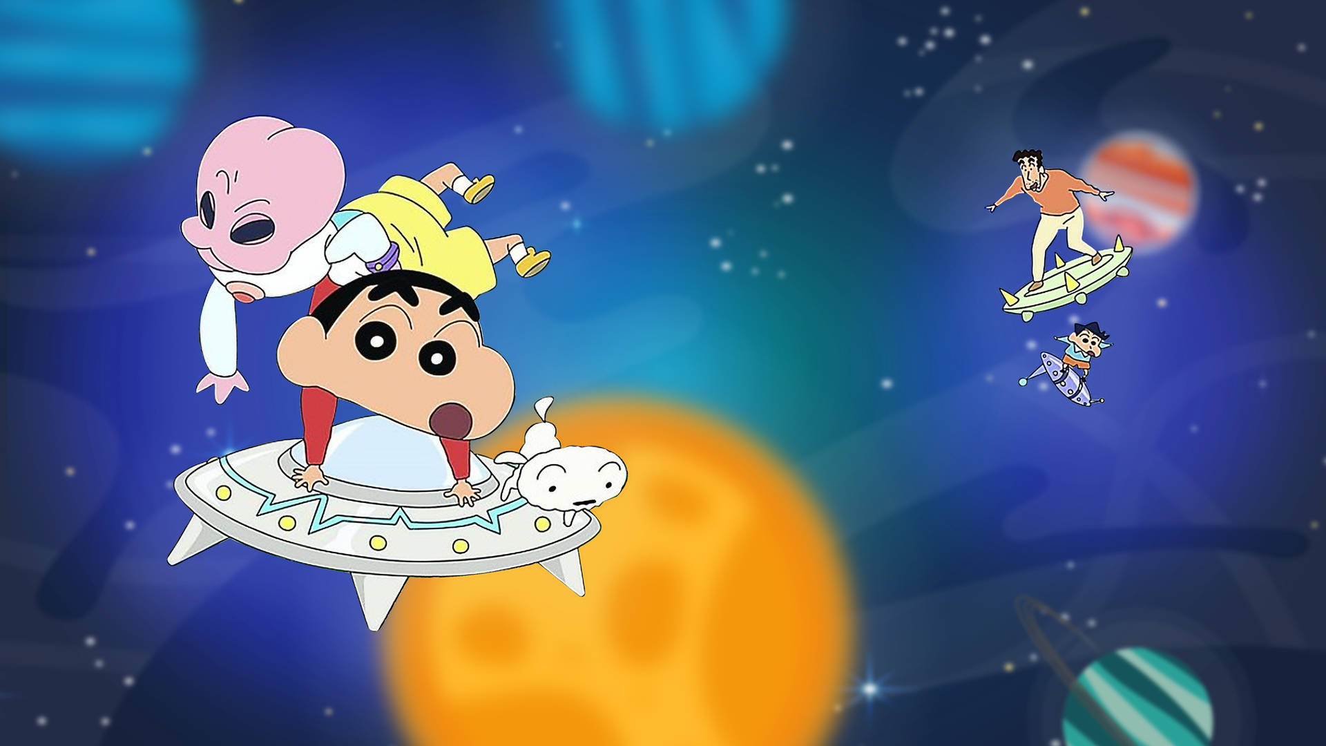 Shin Chan Cartoon Wallpaper