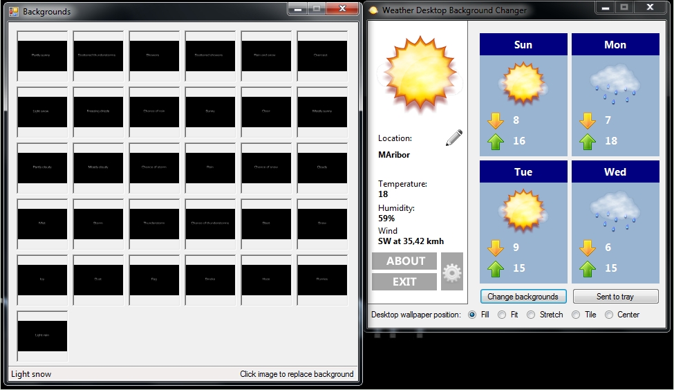 🔥 Free download desktop background changer wallpaper wetterabhaengig