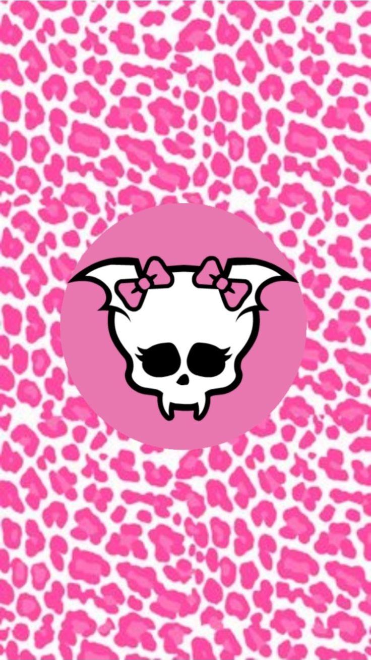 Pink Logo Monster High Wallpaper Draculaura Phone