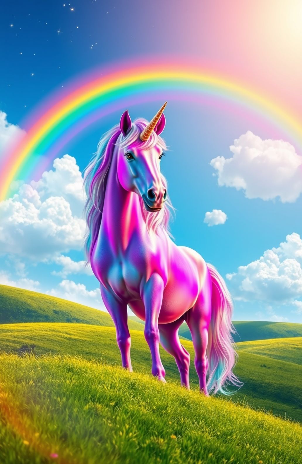 Unicorn Rainbow Wallpaper