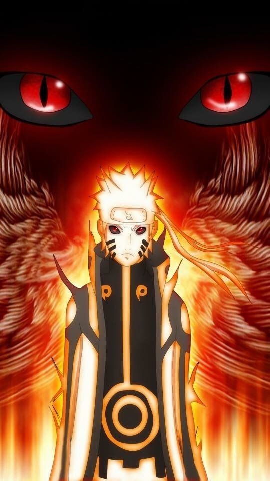 Naruto Kurama Form Wallpaper iPhone