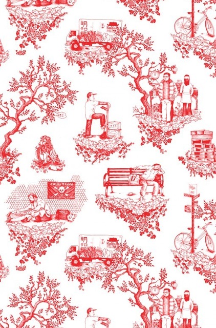 The New Toile A Beloved Pattern Gets Cheeky Fresh Twists  Apartment  Therapy