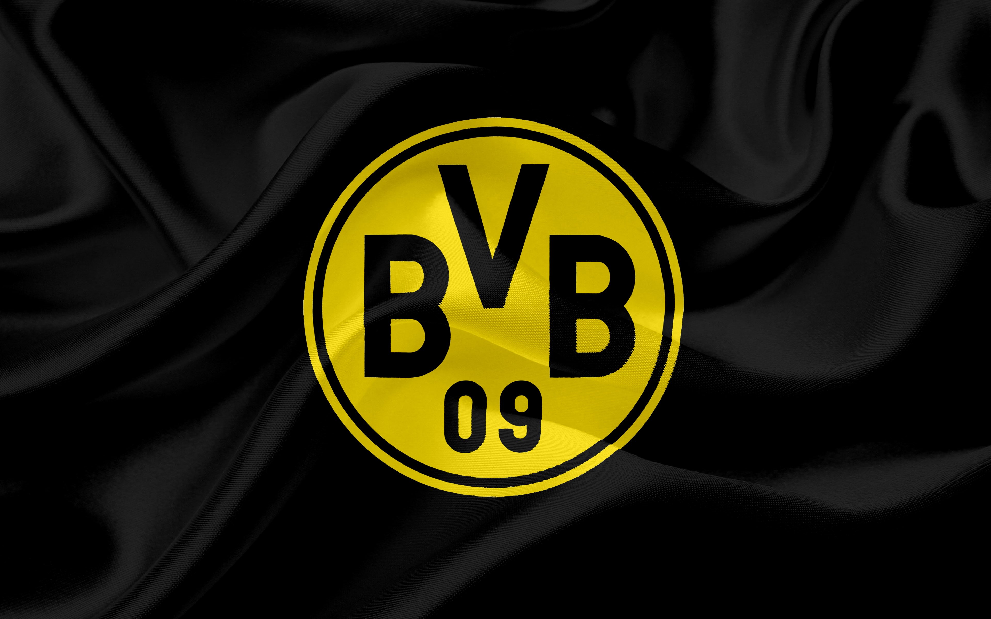 4k Emblem Bvb Soccer Borussia Dortmund Logo HD Wallpaper