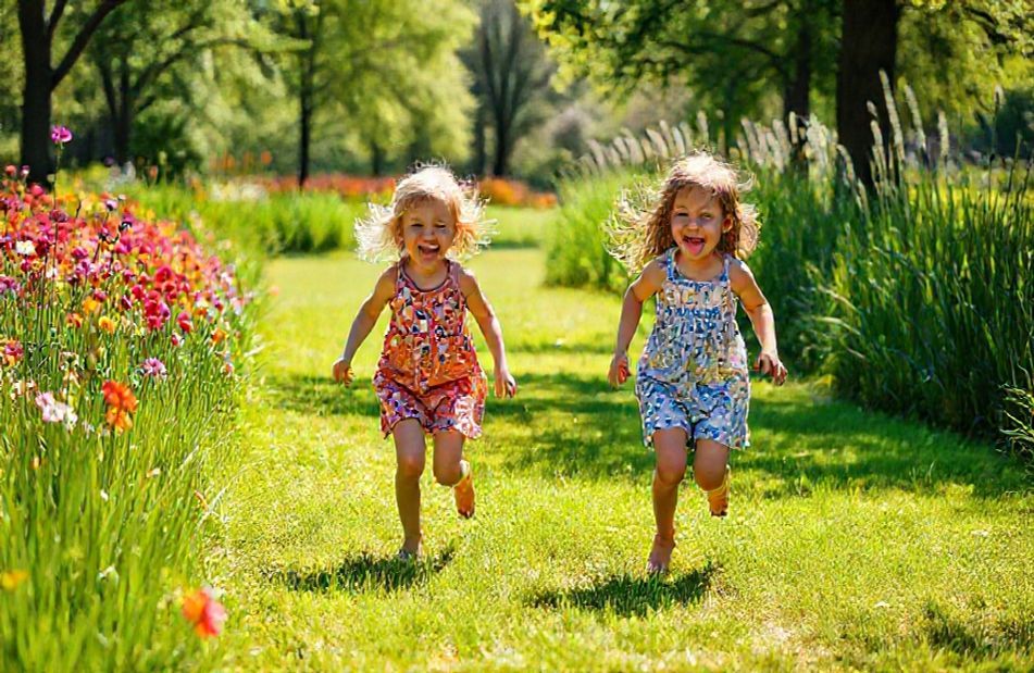 Barefoot Kids Wallpaper