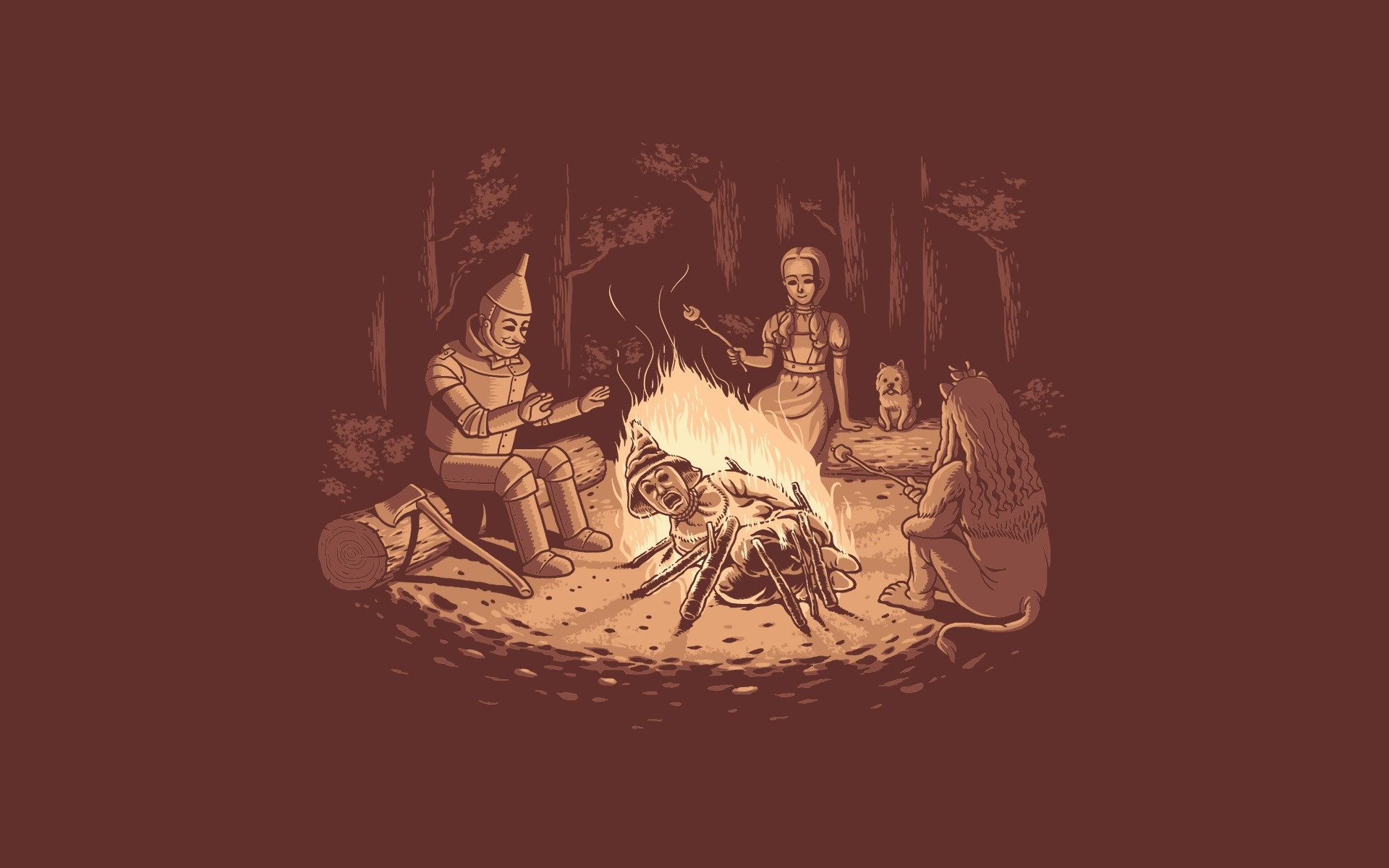 Wizard Of Oz Campfire I