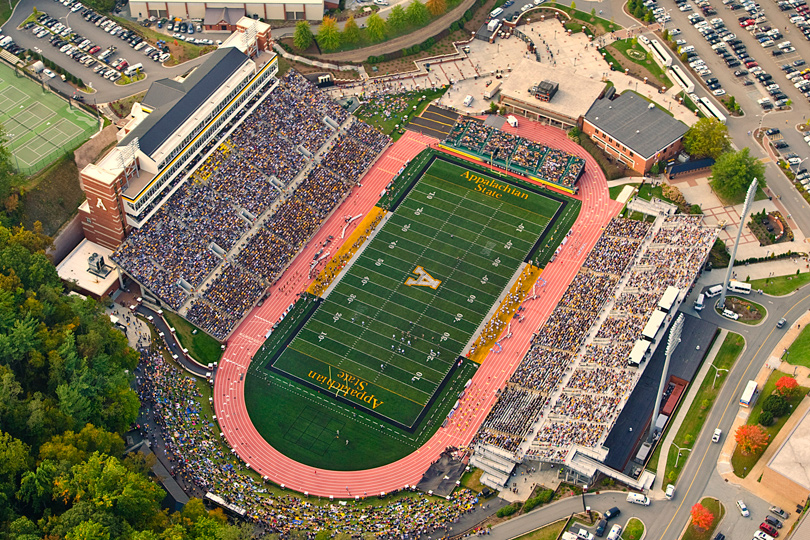Appalachian Athletics Center On The Stadium S West Side Over Past