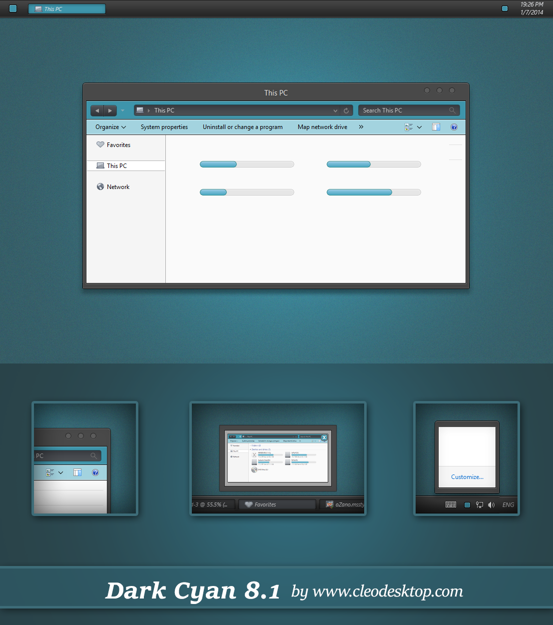 Theme Windows By cu88 Customization Desktop Screenshots