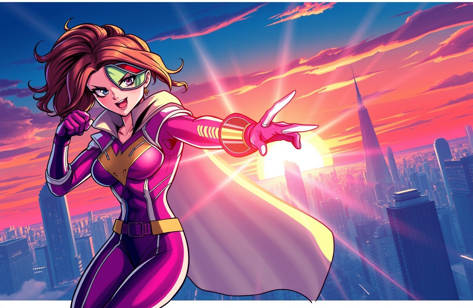Female Superhero Wallpaper
