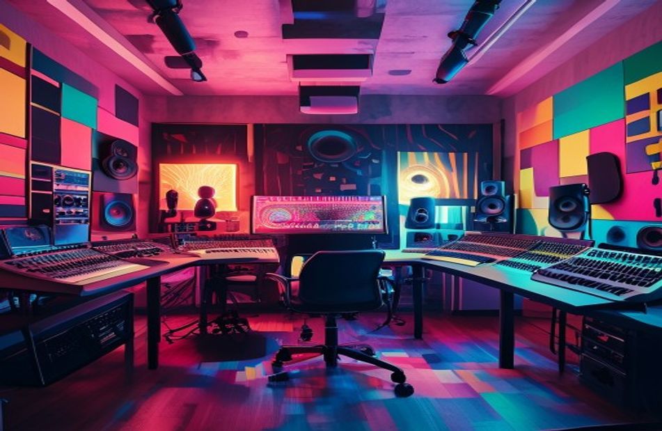 Music Recording Studio HD Wallpaper
