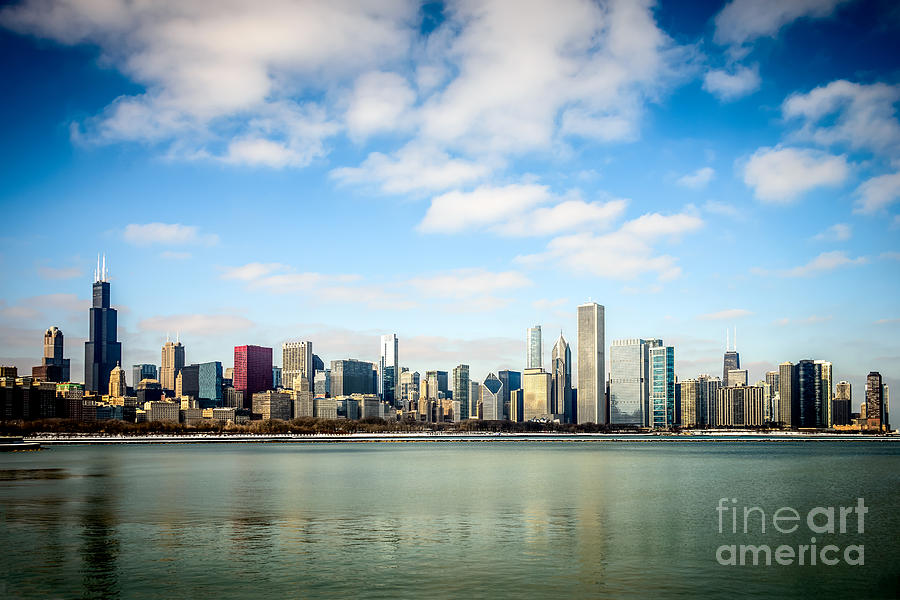 High Resolution Large Photo Of Chicago Skyline By Paul Velgos