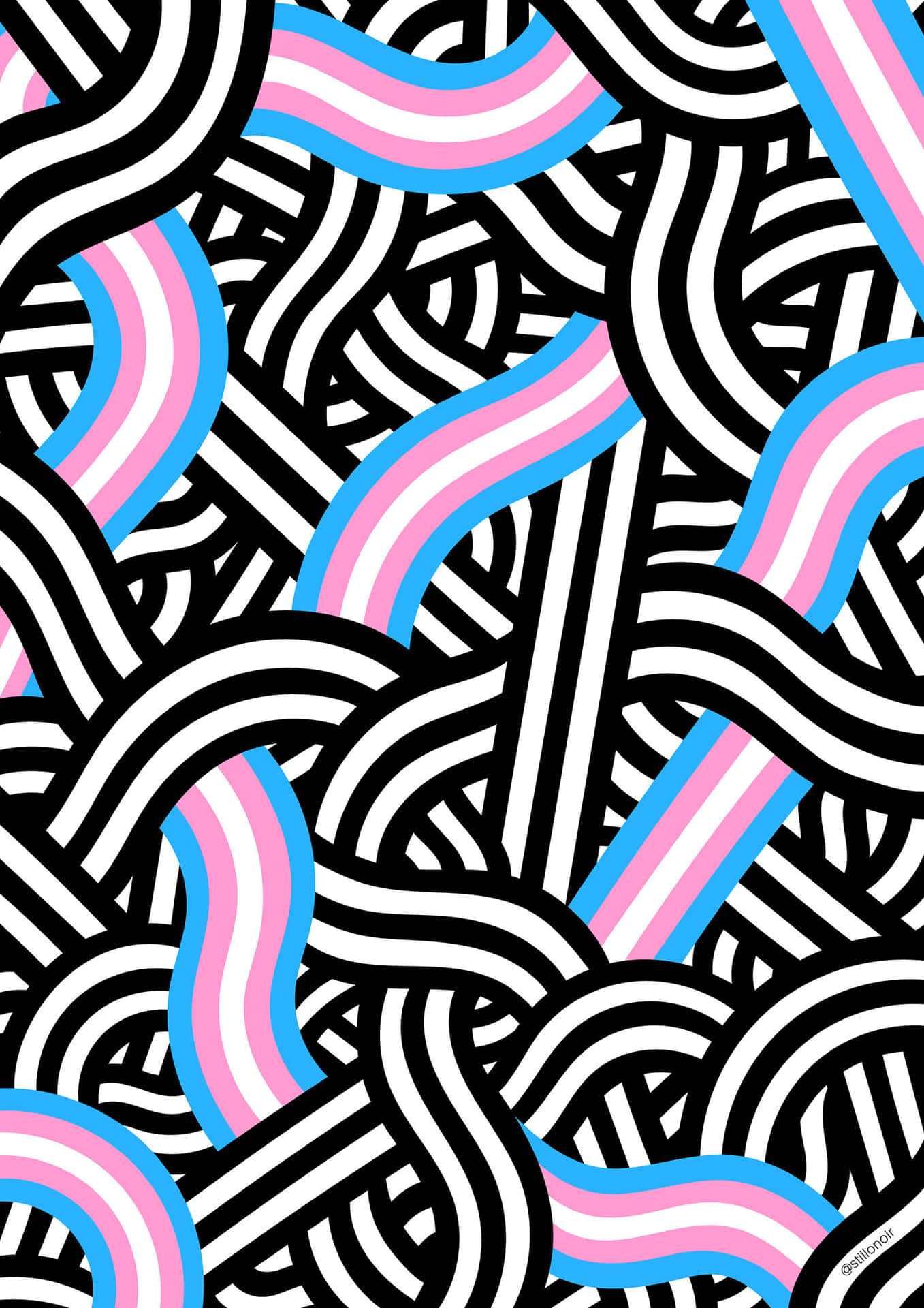 Celebrate Trans Pride In Solidarity Wallpaper
