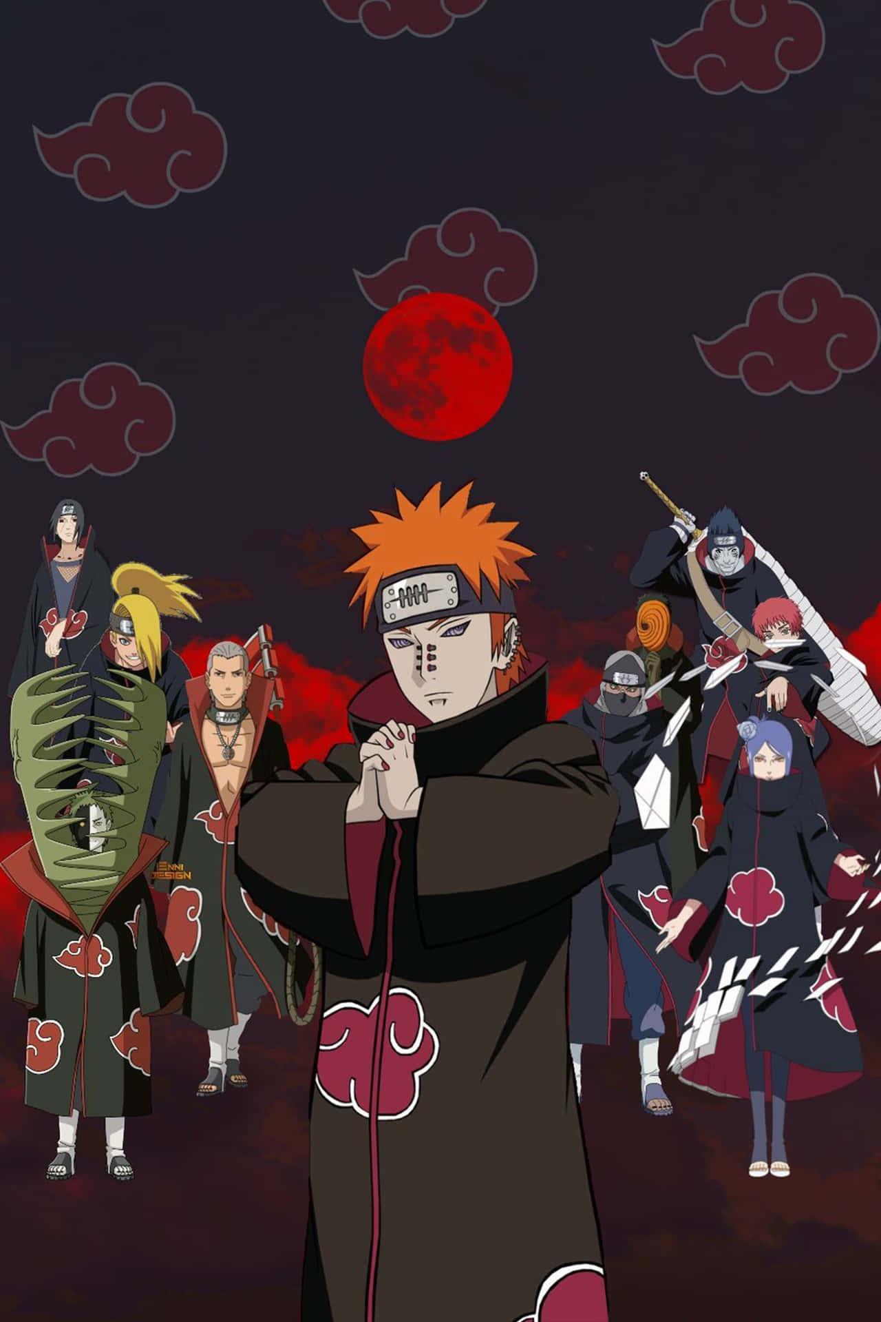 Naruto Pain Friends 4k Wallpaper