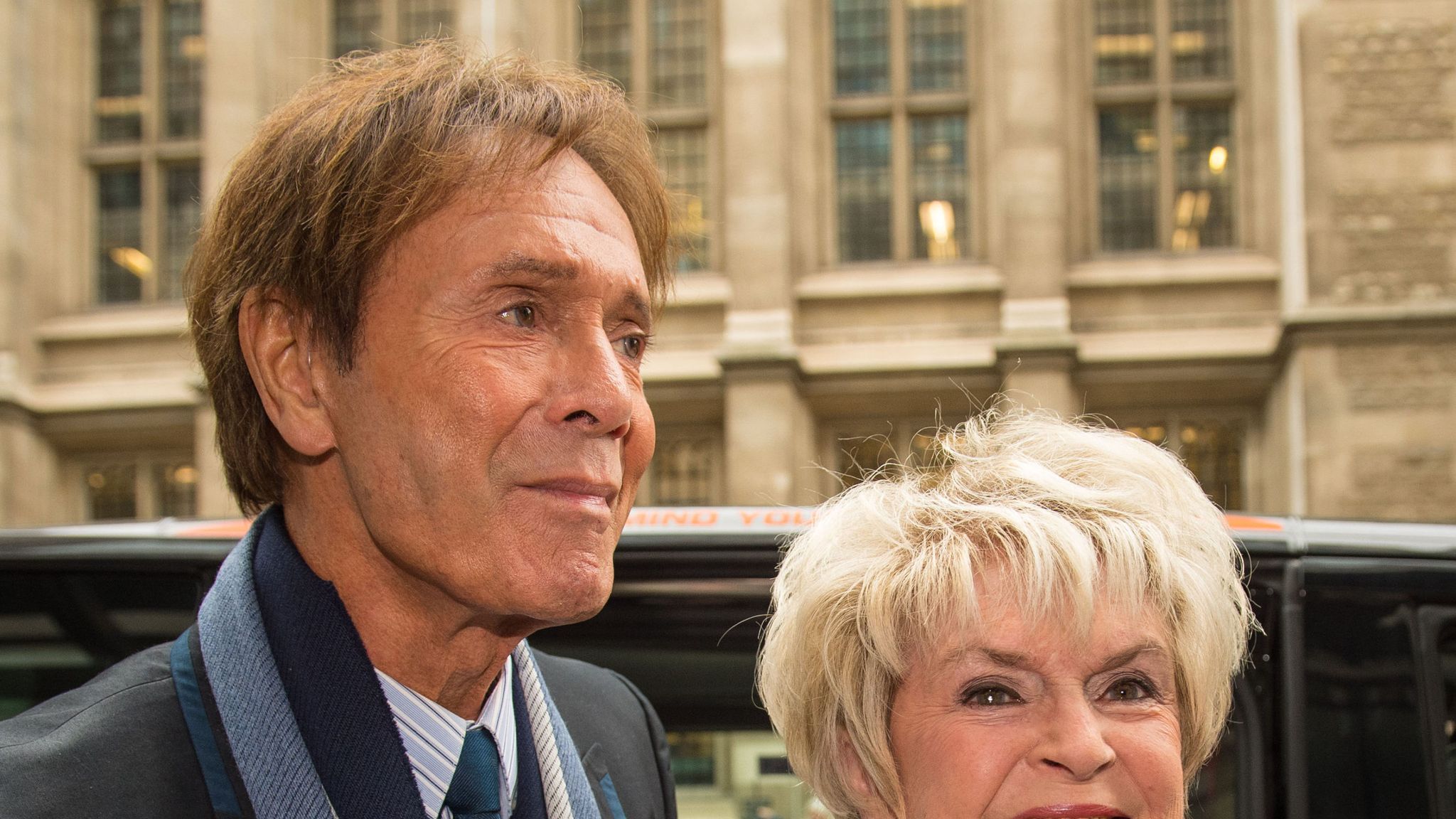 Sir Cliff Richard breaks down in tears as he gives evidence during
