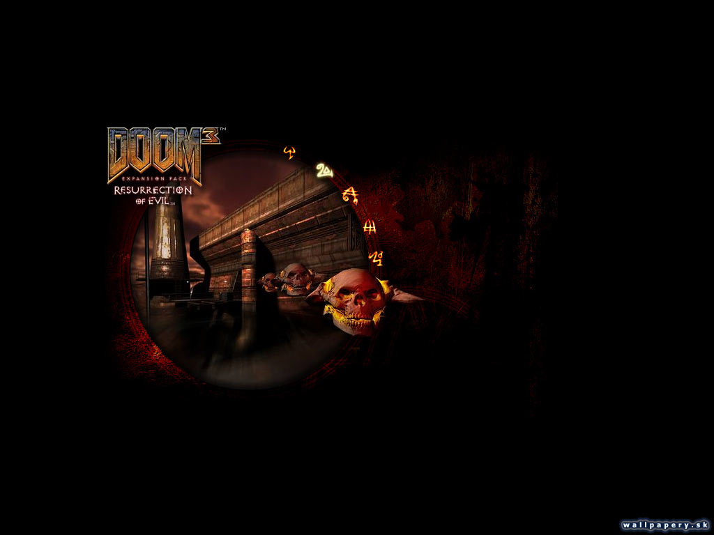 Free Download full size DOOM 3 Resurrection Of Evil Wallpaper Num 2