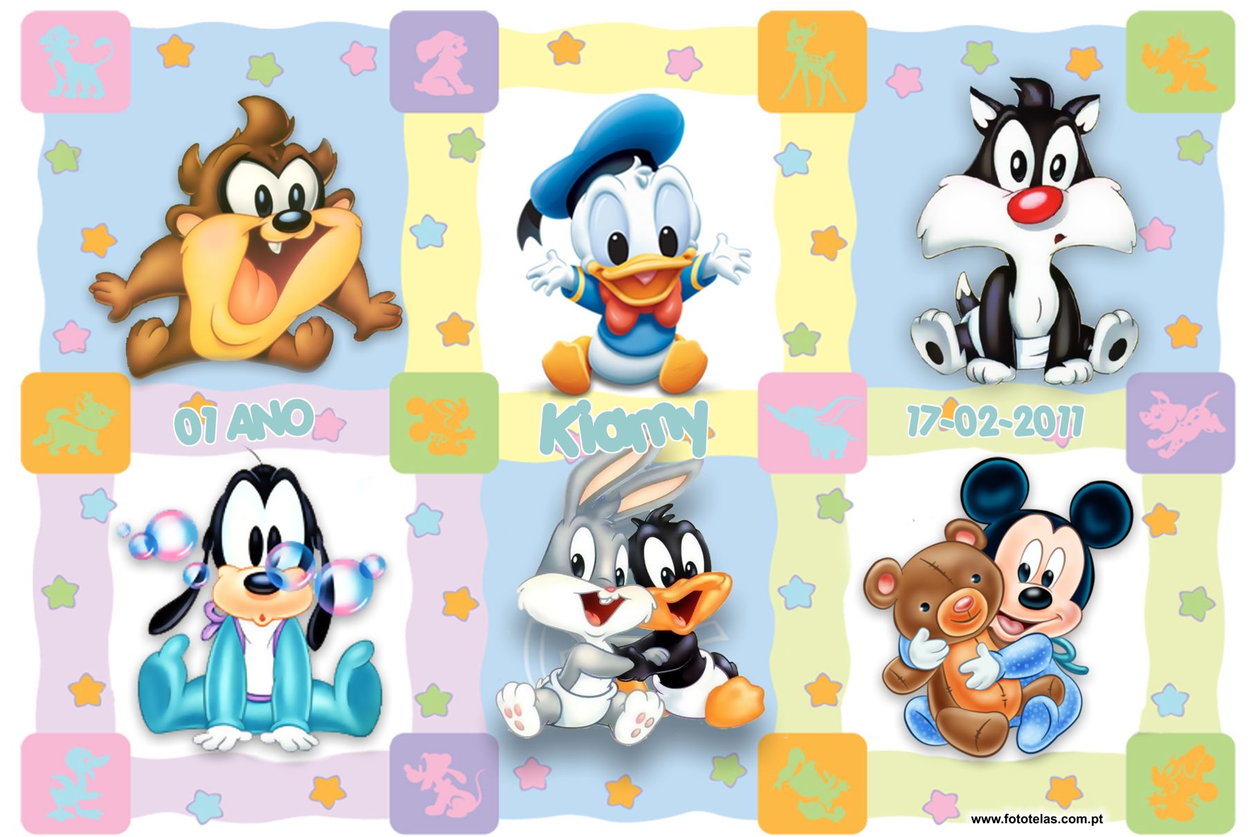 baby disney characters wallpaper