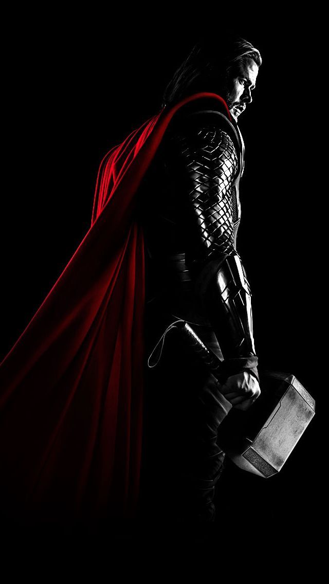 Thor iPhone Wallpaper Hero