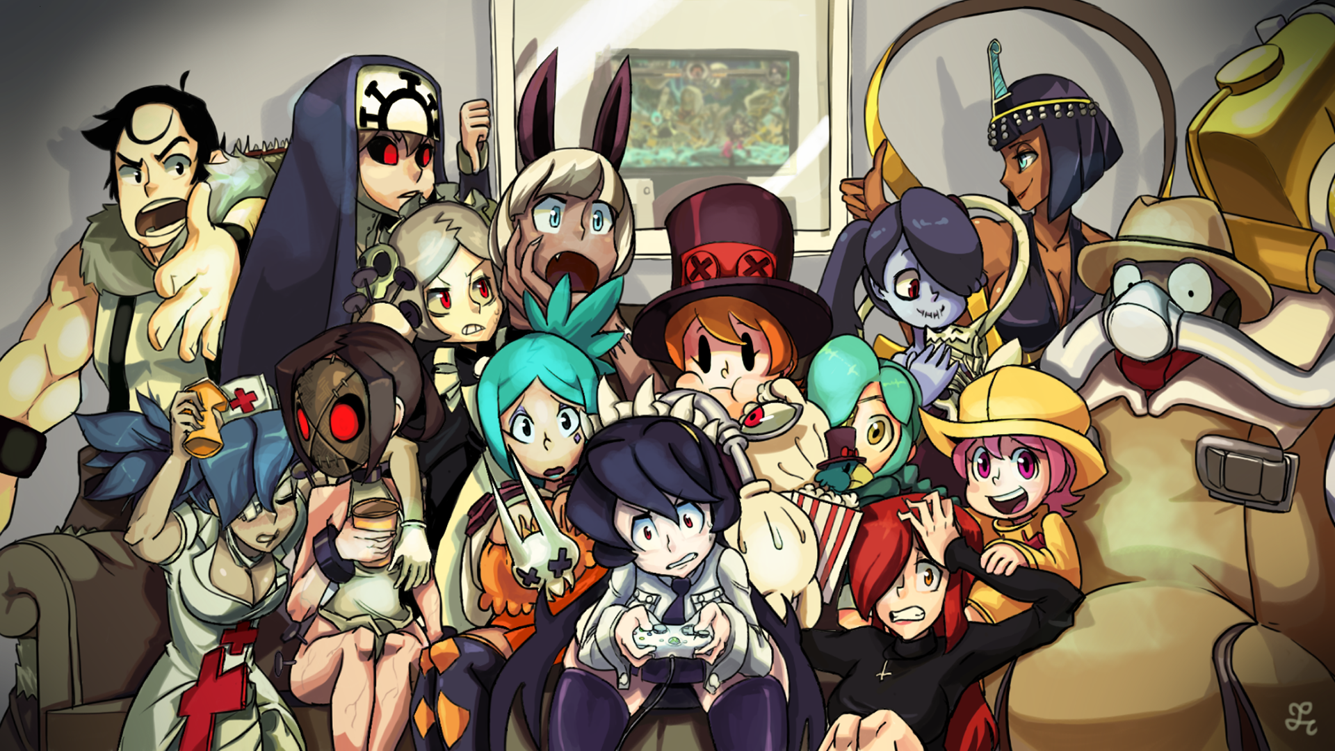 Parasoul Skullgirls HD Wallpaper Background Image