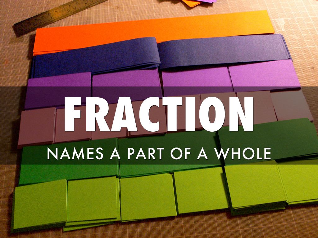 Fractions By Jennifer Ryan