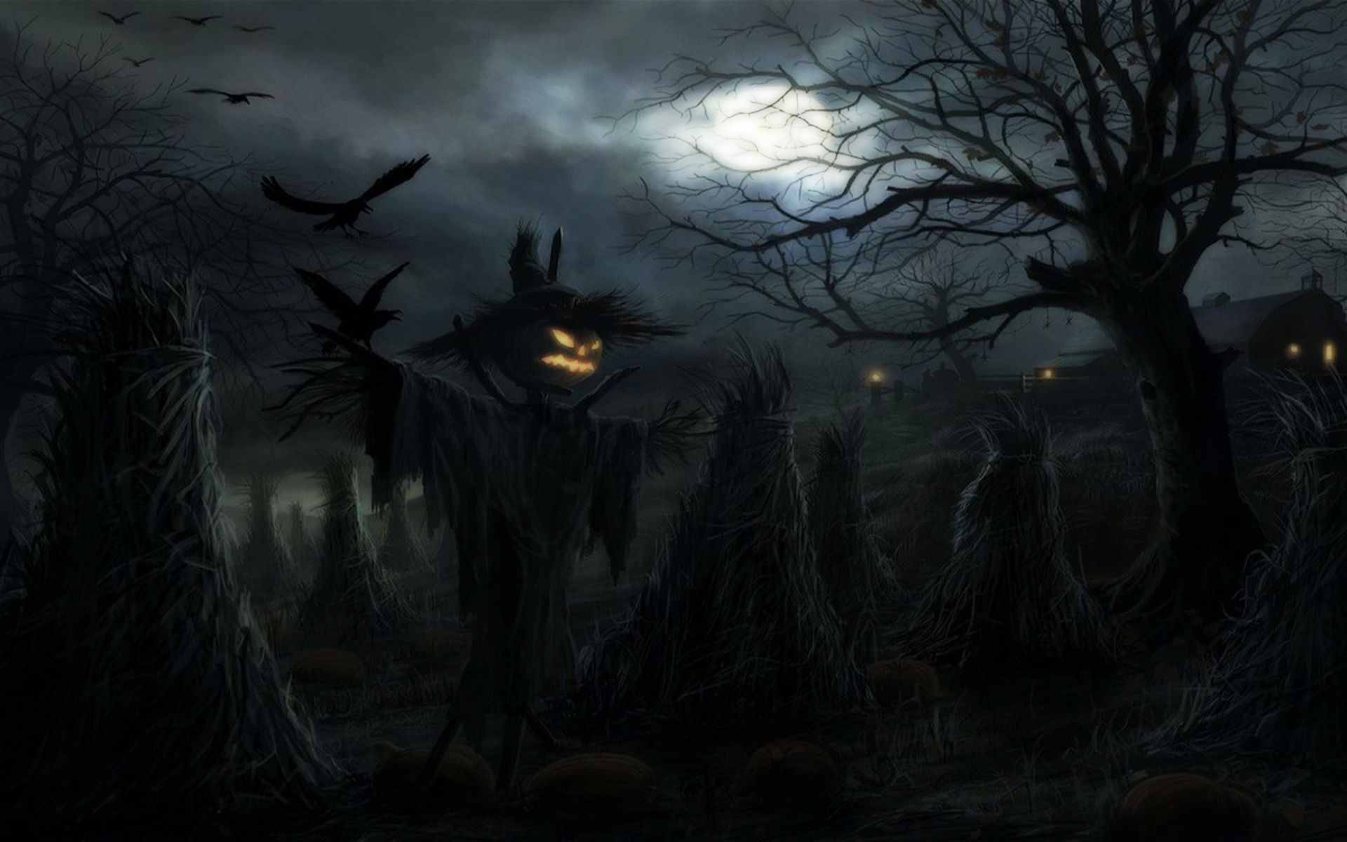 Scary Night After Dark Wallpaper