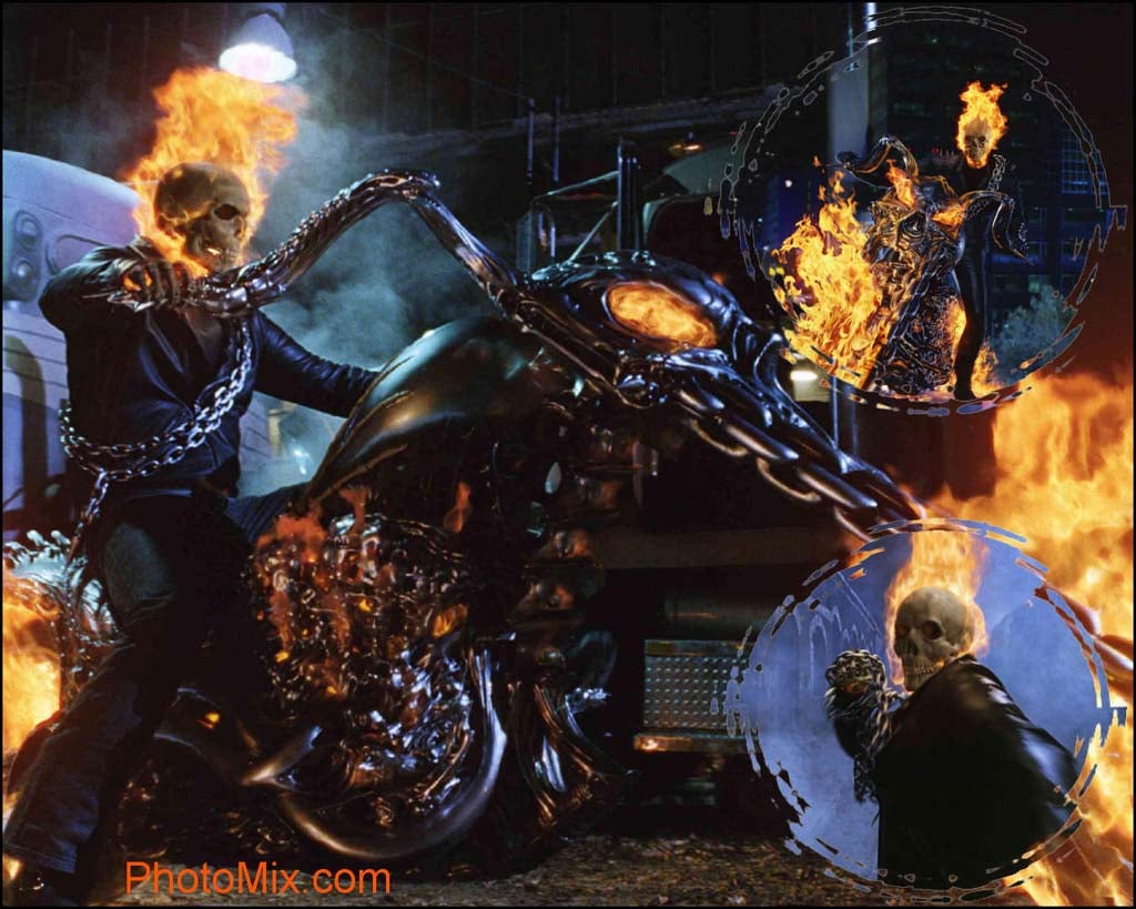 Ghost Rider Bike Wallpaper