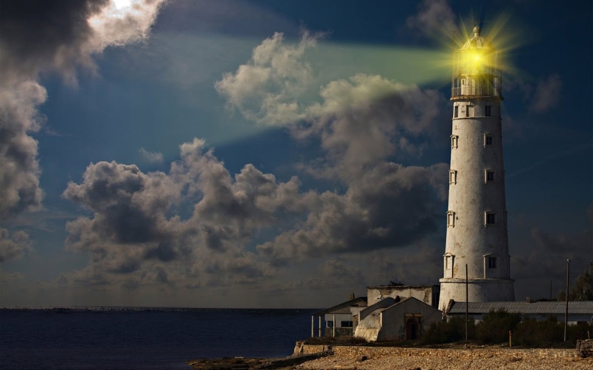 Lighthouse Widescreen HD Wallpaper