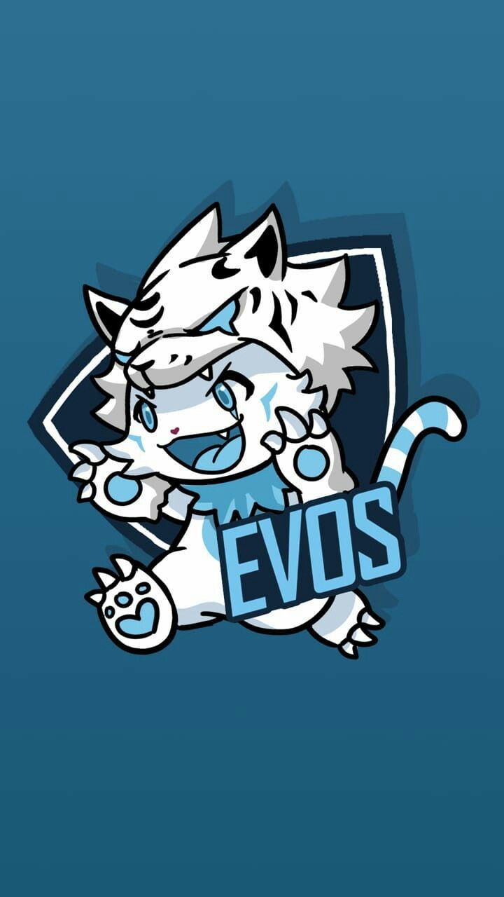 Evos Roar Wallpaper Logo Hewan Lukisan Keluarga Desain Game