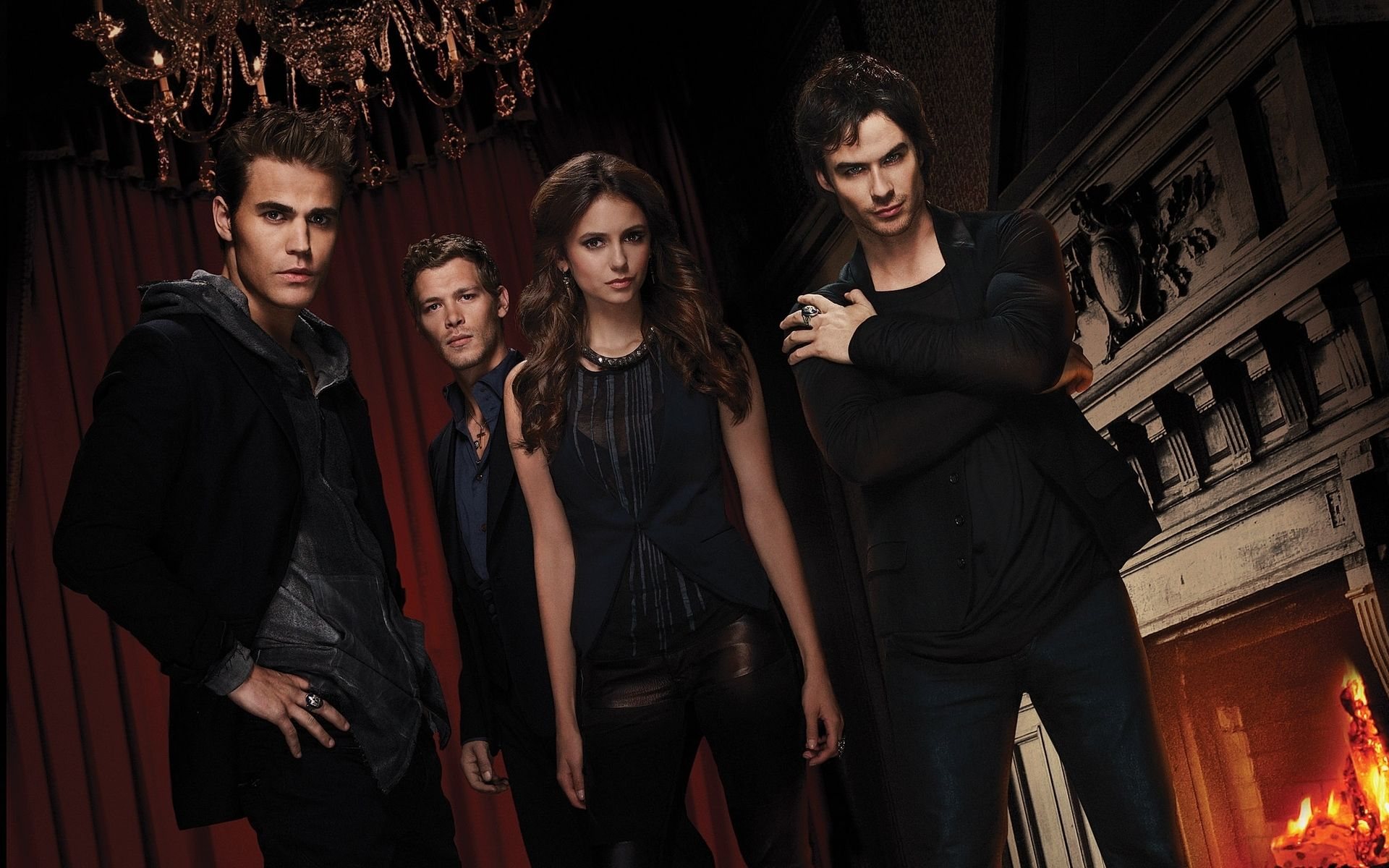 Tvd Cast Back To Wallpaper Home
