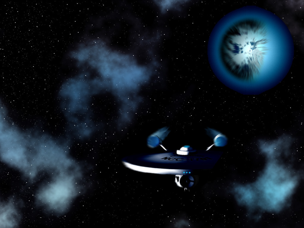 Enterprise A Star Trek The Original Series Wallpaper