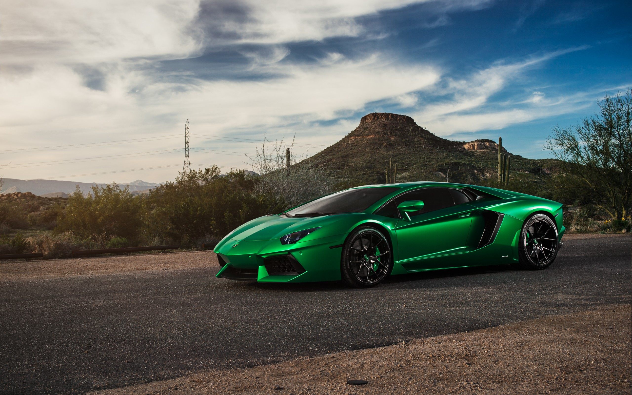 Green Lamborghini Supercar Wallpaper For Desktop Amp Mobile